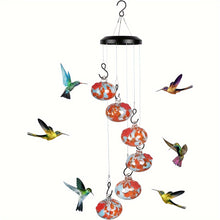 Load image into Gallery viewer, Shirem  Wind Chime Hummingbird Feeder - Libiyi