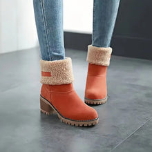 Cargar imagen en el visor de la galería, Libiyi seniors&#39; chunky heel winter boots - Libiyi