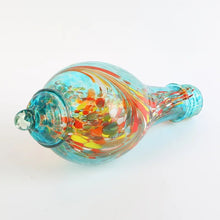 Carregar imagem no visualizador da galeria, Hand Blown Glass Hummingbird Feeder - 25 Ounces - Libiyi