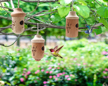 Cargar imagen en el visor de la galería, Shirem Wooden Hummingbird House - Libiyi