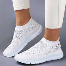 Laden Sie das Bild in den Galerie-Viewer, Libiyi Women&#39;s Crystal Breathable Slip-On Walking Shoes - Libiyi