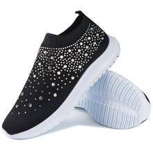 Carregar imagem no visualizador da galeria, Libiyi Women&#39;s Crystal Breathable Slip-On Walking Shoes - Libiyi