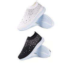 Carregar imagem no visualizador da galeria, Libiyi Women&#39;s Crystal Breathable Slip-On Walking Shoes - Libiyi