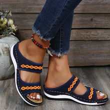 Cargar imagen en el visor de la galería, Stylish Wedge Cutout Comfortable Flat Slippers - Libiyi