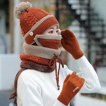 Carregar imagem no visualizador da galeria, 2022 New 3 in 1 Winter Beanie Set - Keillini