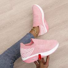 Carregar imagem no visualizador da galeria, Women&#39;s low top fly woven casual sneakers - Libiyi