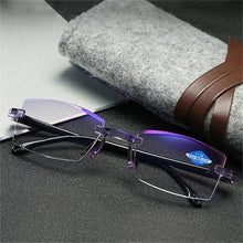 Load image into Gallery viewer, Sapphire High Hardness Anti Blue Light Intelligent Dual Focus Reading Glasses - Libiyi