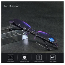 Load image into Gallery viewer, Sapphire High Hardness Anti Blue Light Intelligent Dual Focus Reading Glasses - Libiyi