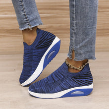 Cargar imagen en el visor de la galería, Women&#39;s low top fly woven casual sneakers - Libiyi