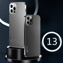 Laden Sie das Bild in den Galerie-Viewer, Stainless Steel Carbon Fiber Case For iPhone - Libiyi