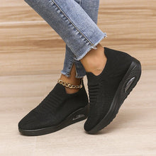 Cargar imagen en el visor de la galería, Women&#39;s low top fly woven casual sneakers - Libiyi