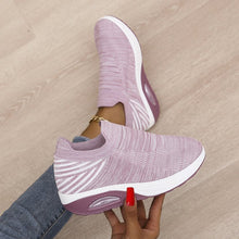 Carregar imagem no visualizador da galeria, Women&#39;s low top fly woven casual sneakers - Libiyi