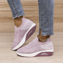 Carregar imagem no visualizador da galeria, Women&#39;s low top fly woven casual sneakers - Libiyi