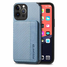 Cargar imagen en el visor de la galería, Wallet Magnetic Stand Shockproof Case for iPhone - Libiyi