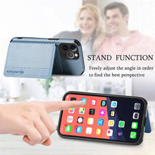 Carregar imagem no visualizador da galeria, Wallet Magnetic Stand Shockproof Case for iPhone - Libiyi