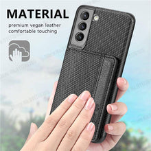 Carregar imagem no visualizador da galeria, Wallet Magnetic Stand Shockproof Case for Samsung - Libiyi