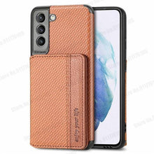 Carregar imagem no visualizador da galeria, Wallet Magnetic Stand Shockproof Case for Samsung - Libiyi