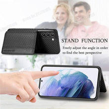 Cargar imagen en el visor de la galería, Wallet Magnetic Stand Shockproof Case for Samsung - Libiyi