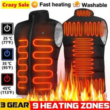 Charger l&#39;image dans la galerie, Hilipert Unisex Heated Vest