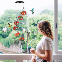 Carregar imagem no visualizador da galeria, Shirem  Wind Chime Hummingbird Feeder - Libiyi