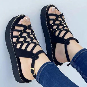 Women's Thick Soled Summer Fashion Personalized Sandals - Libiyi