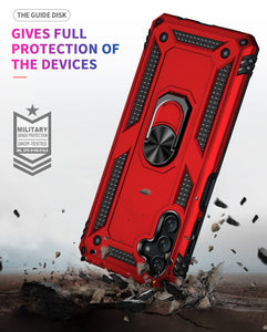 Armor Ring Bracket Phone Case For Samsung A53(5G) With 1-Pc Screen Protector-Fast Delivery - Keilini