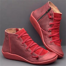 Load image into Gallery viewer, Vintage Strappy Ankle Boots for Women - Sursell