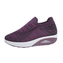 Cargar imagen en el visor de la galería, Women&#39;s low top fly woven casual sneakers - Libiyi