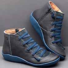 Carregar imagem no visualizador da galeria, Vintage Strappy Ankle Boots for Women - Sursell