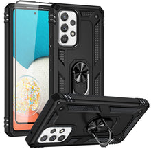 Laden Sie das Bild in den Galerie-Viewer, Armor Ring Bracket Phone Case For Samsung A53(5G) With 1-Pc Screen Protector-Fast Delivery - Keilini