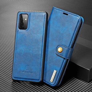 Luxury Genuine Leather Wallet Flip Case For Samsung Galaxy A Series - Libiyi