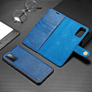 Luxury Genuine Leather Wallet Flip Case For Samsung Galaxy A Series - Libiyi