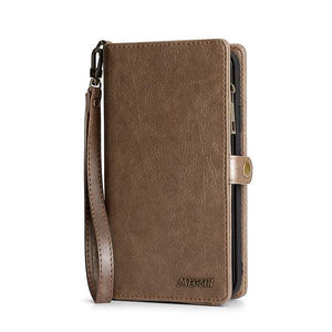 MEGSHI Magnetic 2-in-1 Detachable Leather Wallet Case For Samsung A Series - Libiyi