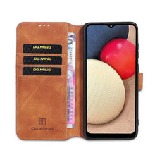 Load image into Gallery viewer, Wallet Stand PU Leather Case For Samsung Galaxy A02S - Libiyi