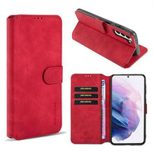 Laden Sie das Bild in den Galerie-Viewer, Wallet Stand PU Leather Case For Samsung Galaxy A02S - Libiyi