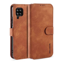 Laden Sie das Bild in den Galerie-Viewer, Wallet Stand PU Leather Case For Samsung Galaxy A12 - Libiyi