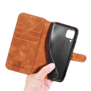 Wallet Stand PU Leather Case For Samsung Galaxy A12 - Libiyi