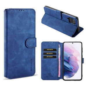 Wallet Stand PU Leather Case For Samsung Galaxy A12 - Libiyi