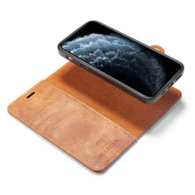 Load image into Gallery viewer, DG.MING Magnetic Detachable Leather Wallet iPhone Case - Libiyi