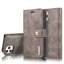 Cargar imagen en el visor de la galería, DG.MING Magnetic Detachable Leather Wallet iPhone Case - Libiyi