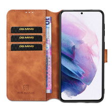 Carregar imagem no visualizador da galeria, Wallet Stand PU Leather Case For Samsung Galaxy S21(5G) - Libiyi