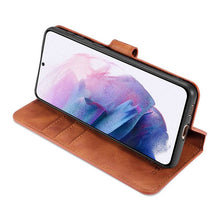 Laden Sie das Bild in den Galerie-Viewer, Wallet Stand PU Leather Case For Samsung Galaxy S21(5G) - Libiyi