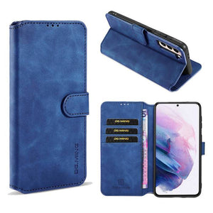 Wallet Stand PU Leather Case For Samsung Galaxy S21(5G) - Libiyi