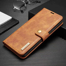 Laden Sie das Bild in den Galerie-Viewer, Luxury Leather Card Wallet Flip Magnet Case For Samsung Galaxy S21 Series - Libiyi