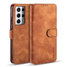 Charger l&#39;image dans la galerie, Wallet Stand PU Leather Case For Samsung Galaxy S21 Ultra(5G) - Libiyi