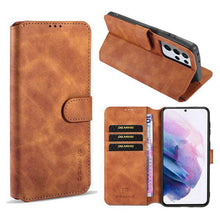 Charger l&#39;image dans la galerie, Wallet Stand PU Leather Case For Samsung Galaxy S21 Ultra(5G) - Libiyi