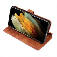 Charger l&#39;image dans la galerie, Wallet Stand PU Leather Case For Samsung Galaxy S21 Ultra(5G) - Libiyi