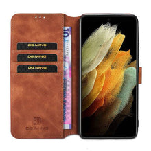 Charger l&#39;image dans la galerie, Wallet Stand PU Leather Case For Samsung Galaxy S21 Ultra(5G) - Libiyi