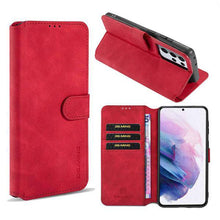 Charger l&#39;image dans la galerie, Wallet Stand PU Leather Case For Samsung Galaxy S21 Ultra(5G) - Libiyi