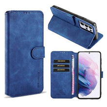 Laden Sie das Bild in den Galerie-Viewer, Wallet Stand PU Leather Case For Samsung Galaxy S21 Ultra(5G) - Libiyi